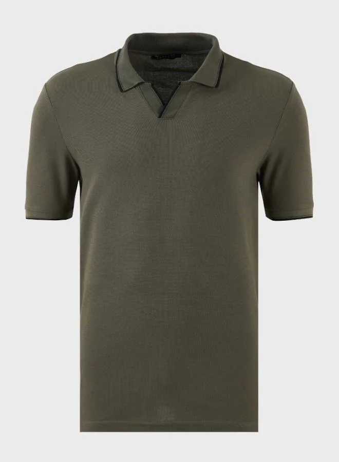 Buratti  Buratti Cotton Regular Fit Stripe Detailed 3-Pack Polo Collar T-Shirt Men's Polo Collar T-Shirt 5902964S3 for Men | Best Price UAE